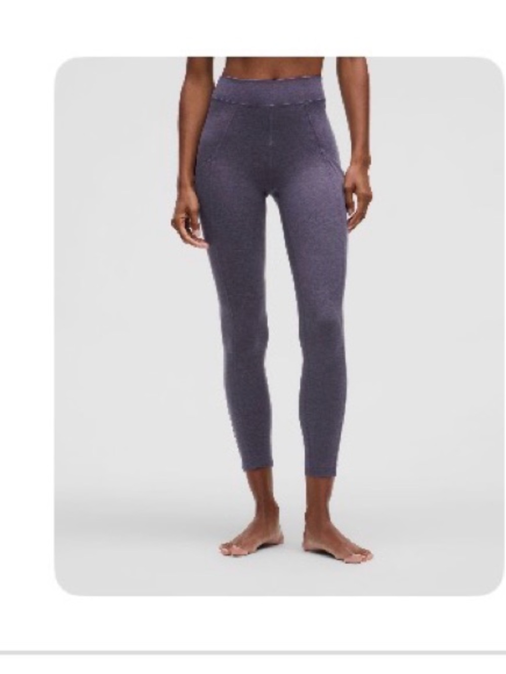 Lululemon Soft Suedey High Rise Tight 25”